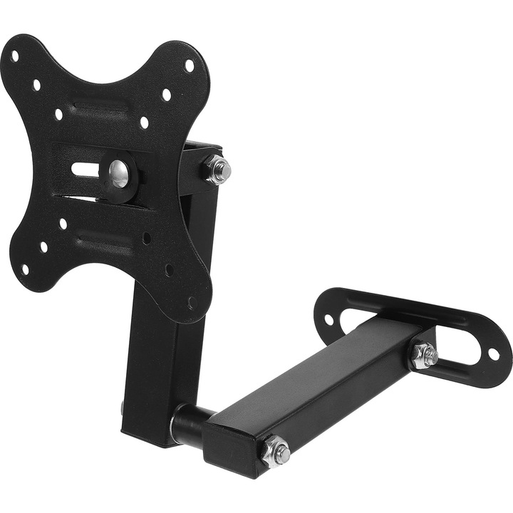 Suport perete monitor 14-24 inch reglabil negru 30.5x15.5x12cm