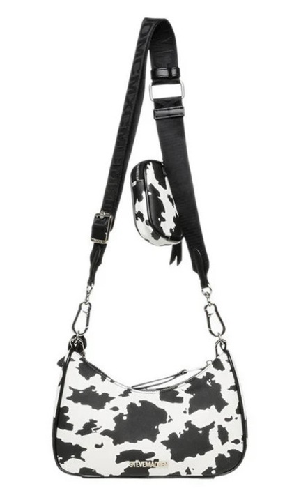 Steve Madden, Geanta de dama Bvela, Black/White