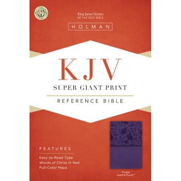 Super Giant Print Reference Bible-KJV, Broadman & Holman Publishers (Manufactured by)