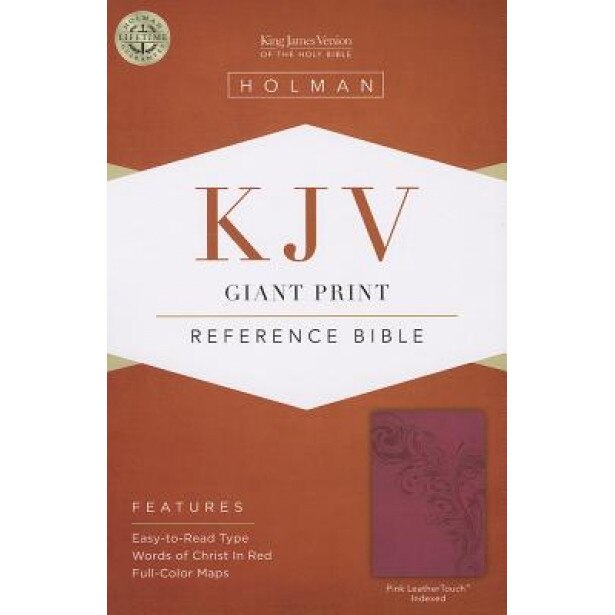 Giant Print Reference Bible-KJV, Broadman & Holman Publishers (Manufactured by)