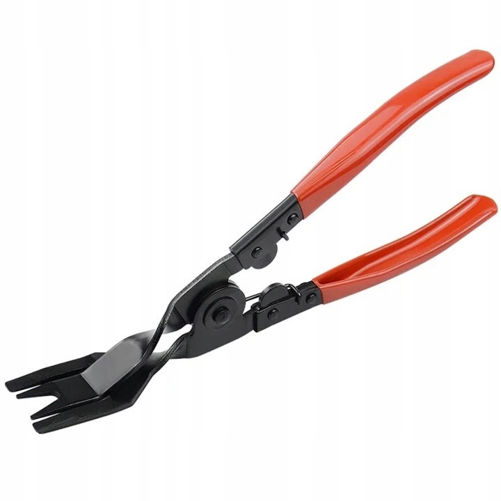Cleste extractor profesional pentru clipsuri auto, cleme si pini de tapiterie, demontare ornamente, benzi decorative si panouri, otel calit, manere ergonomice