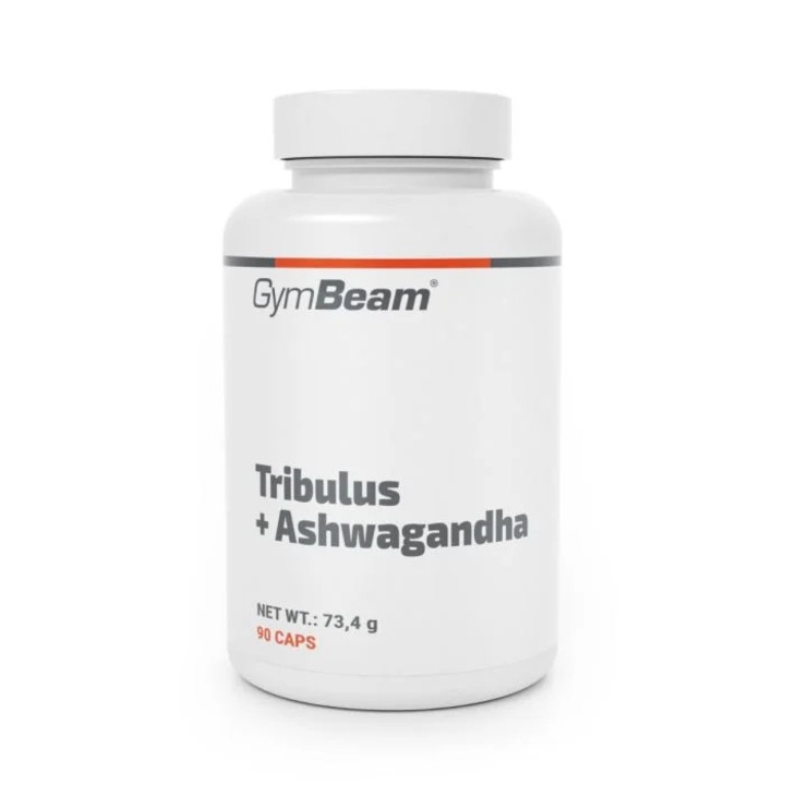 Tribulus + Ashwagandha, GymBeam, 90 caps