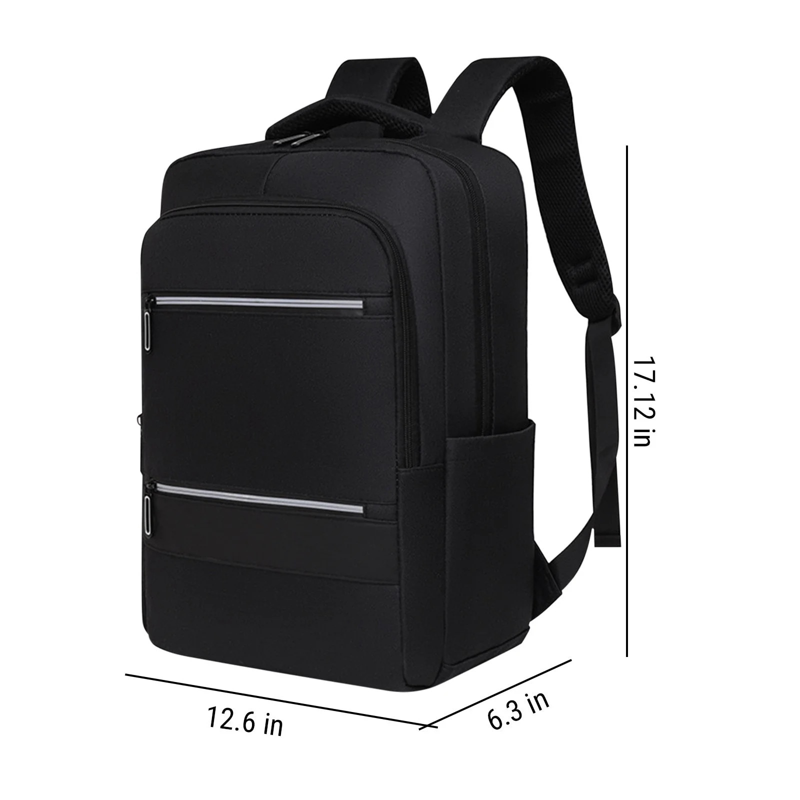 Rucsac laptop business mare capacitate negru 43.5x32x16cm