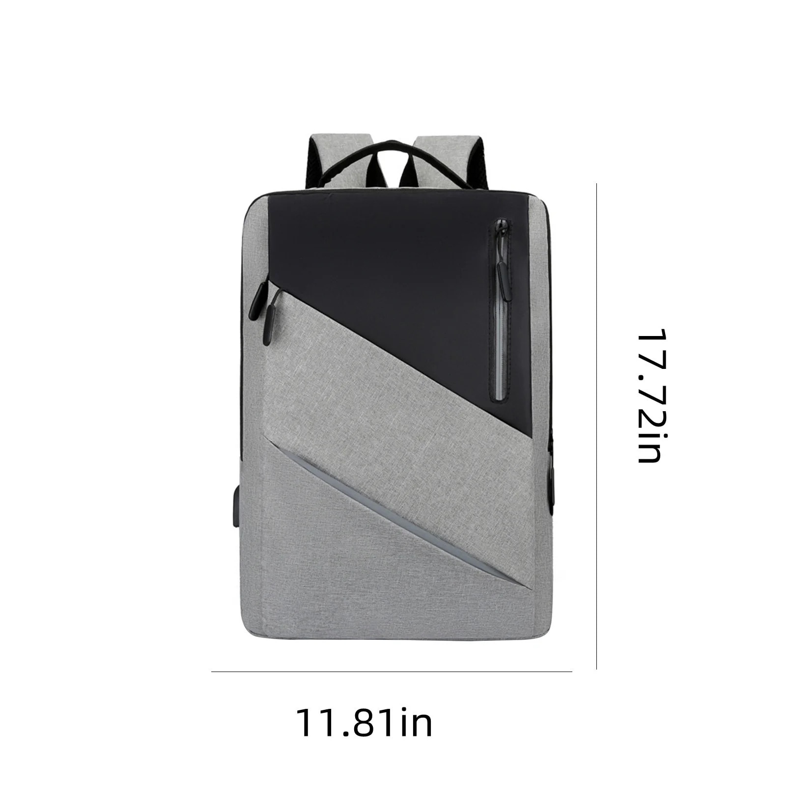 Rucsac laptop ZYBLSSBB 45x30x13cm rezistent apa USB multicolor