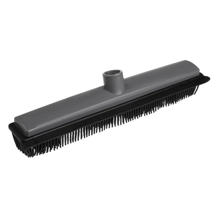Matura din silicon pentru par pardoseli si covoare 32x8cm gri
