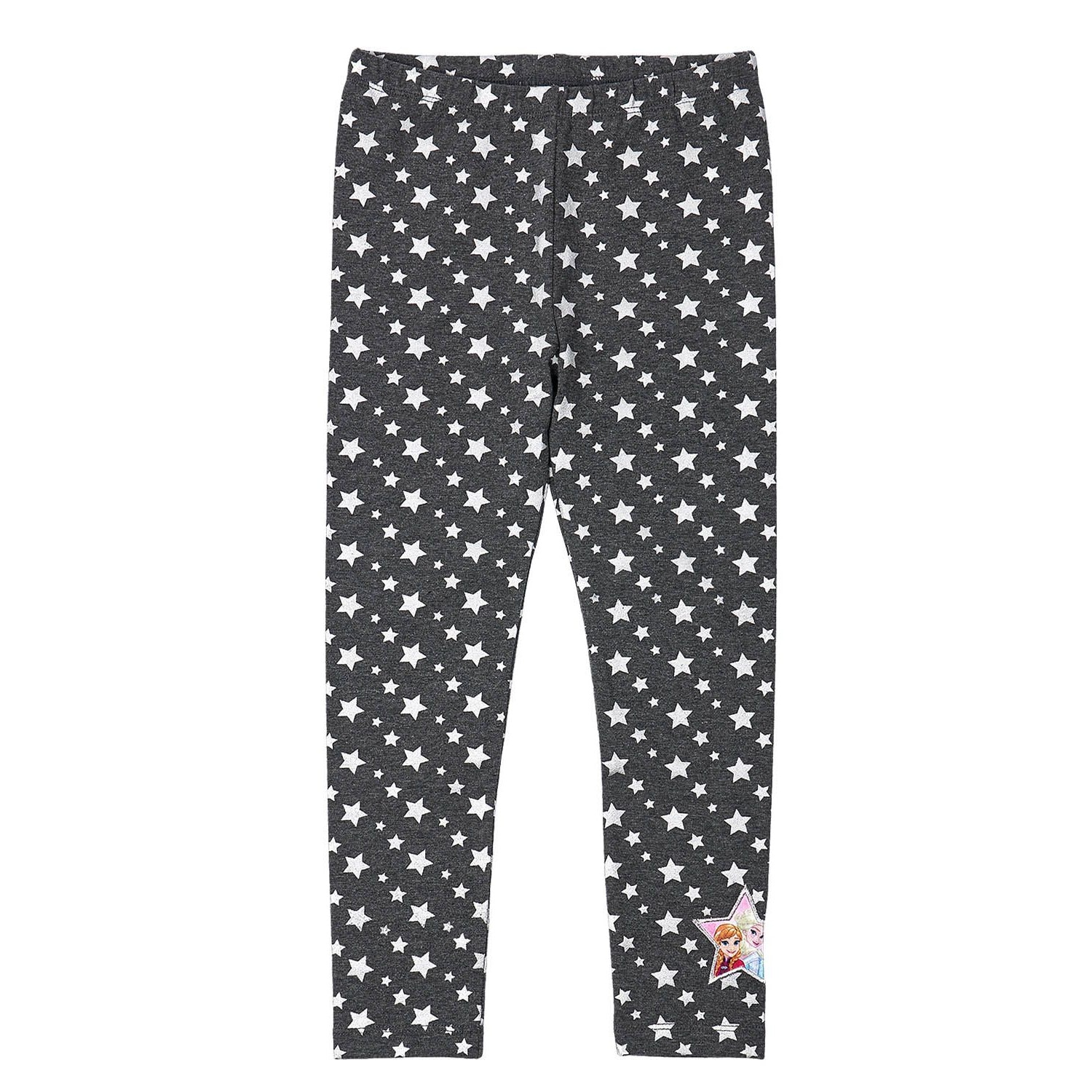 Colanti cu stelute argintii Disney Frozen gri, Gri, 104 CM