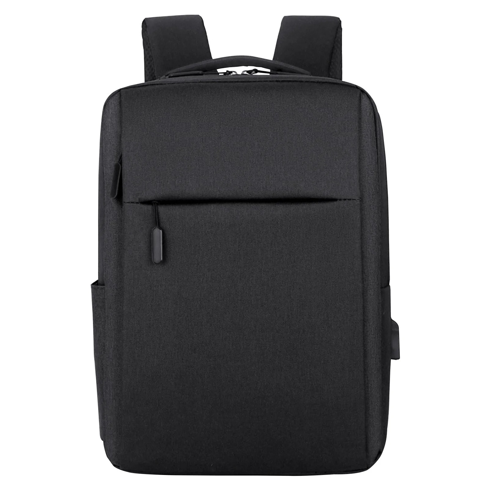 Rucsac business cu port USB, negru, 41x29x12cm