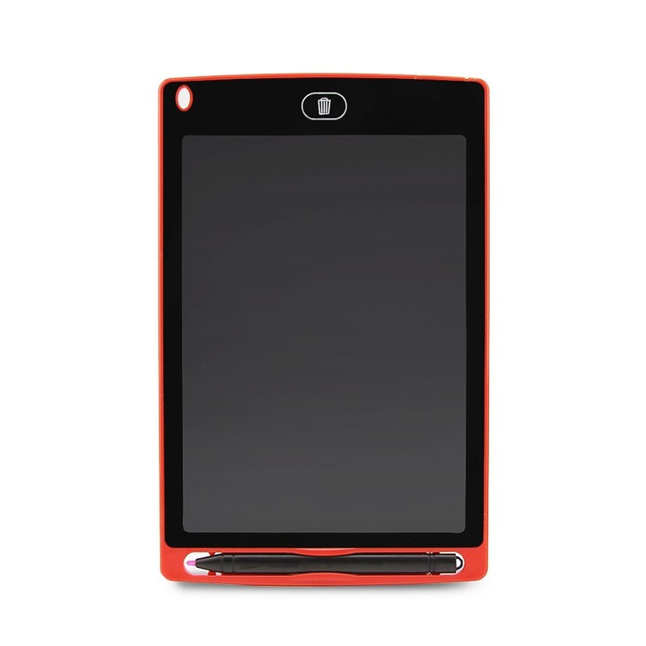 Tableta LCD pentru desenat si scris 8.5", Red