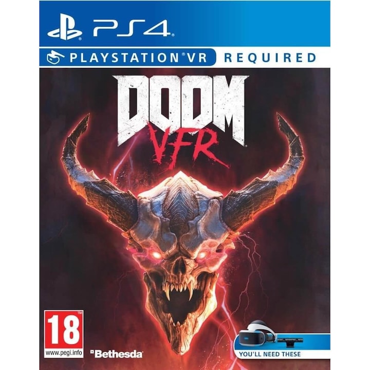 Bethesda Softworks DOOM VFR játék, PS4, VR