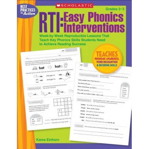 RTI: Easy Phonics Interventions, Kama Einhorn (Author)