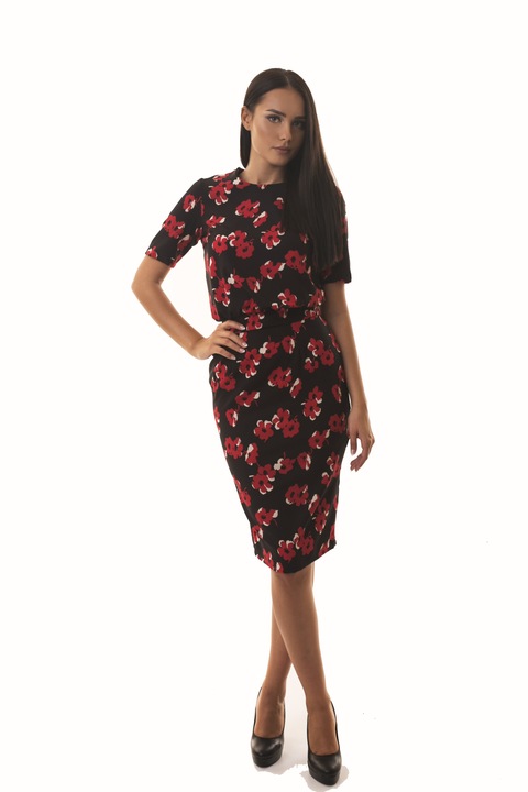 Rochie de dama MARYETT Loren, Model Floral
