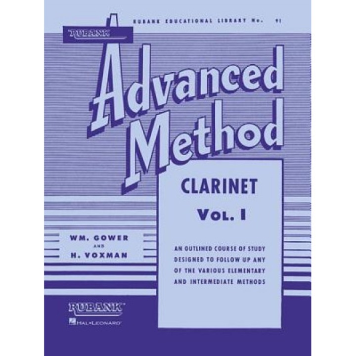 Rubank Advanced Method - Clarinet Vol. 1,