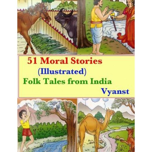 51 Moral Stories (Illustrated): Folk Tales from India, Vyanst (Author)