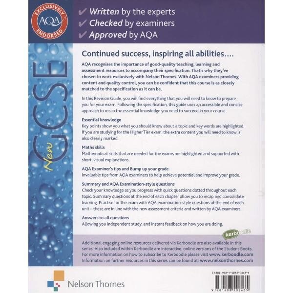 New Aqa Science Gcse Additional Science Revision Guide Emagro 4754