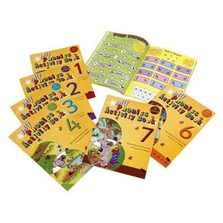 Jolly Phonics Activity Books, Set 1-7