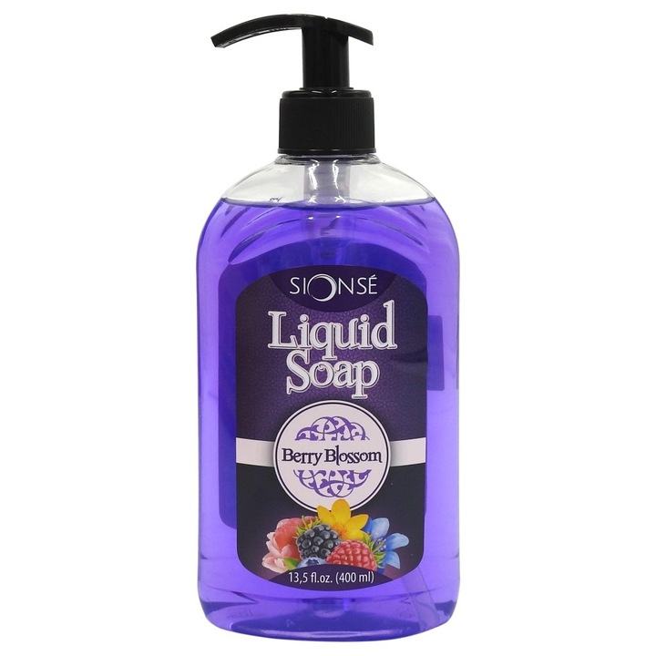 Sapun Lichid, Sionse, 400 ml Berry Blossom