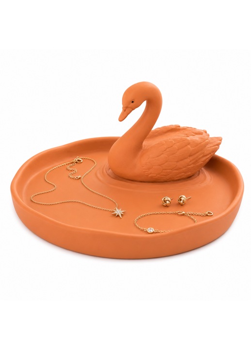 Celesse ékszerszervező, PrintForge®, 3D nyomtatott, 20x20x9 cm, PLA-ból készült, BPA-mentes, Narancssárga