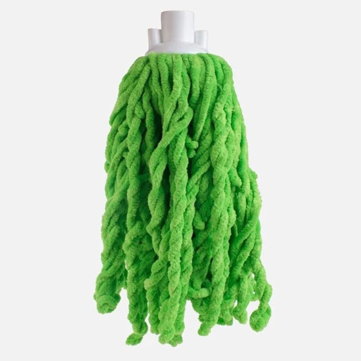 Mop din microfibre verde lime ultra absorbant