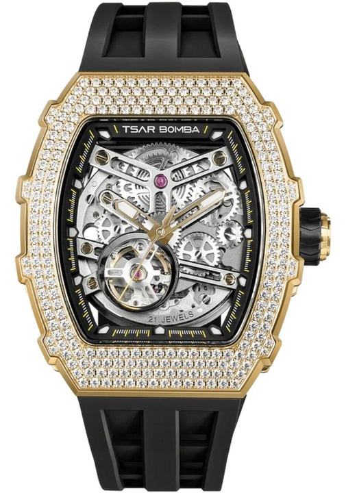 Tsar Bomba TB8208D-13 Мъжки часовник Elemental Automatic 43mm 5ATM