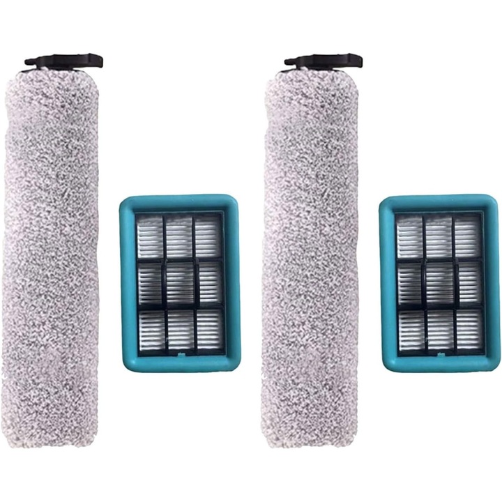 Set de 2 perii principale pentru aspirator Bissell Crosswave HF2/3845N/3831