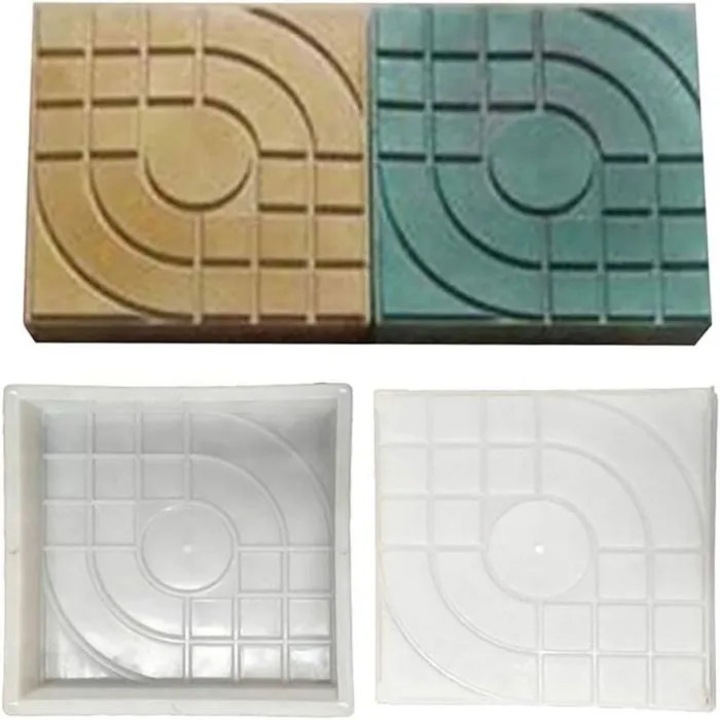 Matrita caramida beton DIY 25x25/30x30cm pentru pavaje si borduri