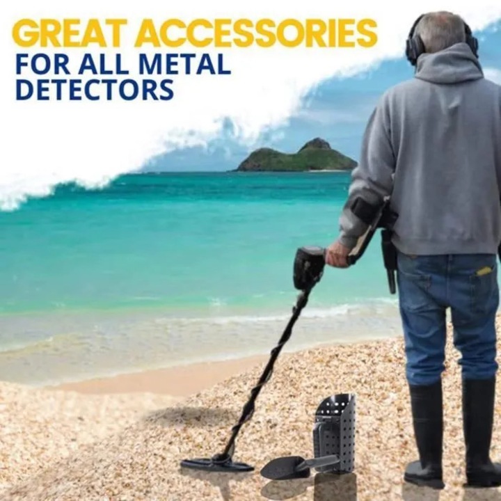 Set lopata nisip si lopatica pentru detectare metalica, accesorii maner