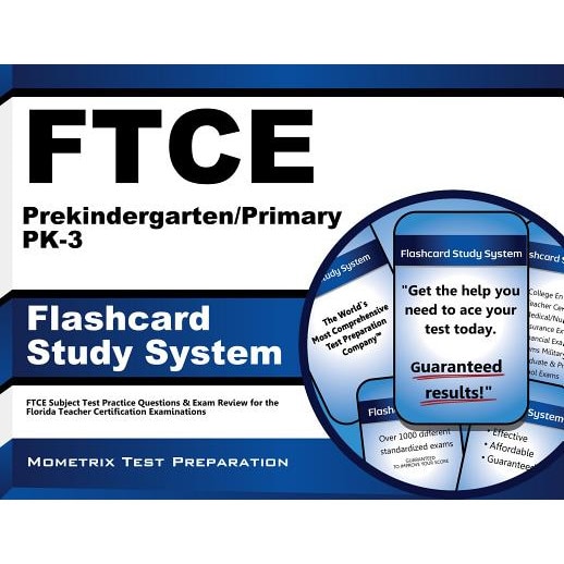 Ftce Prekindergarten/Primary Pk-3 Flashcard Study System: Ftce Test Practice Questions and Exam Review for the Florida Teacher Certification Examinati, Ftce Exam Secrets Test Prep Team (Author)
