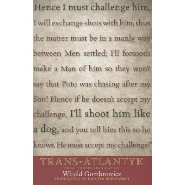 Trans-Atlantyk: An Alternate Translation, Witold Gombrowicz (Author)