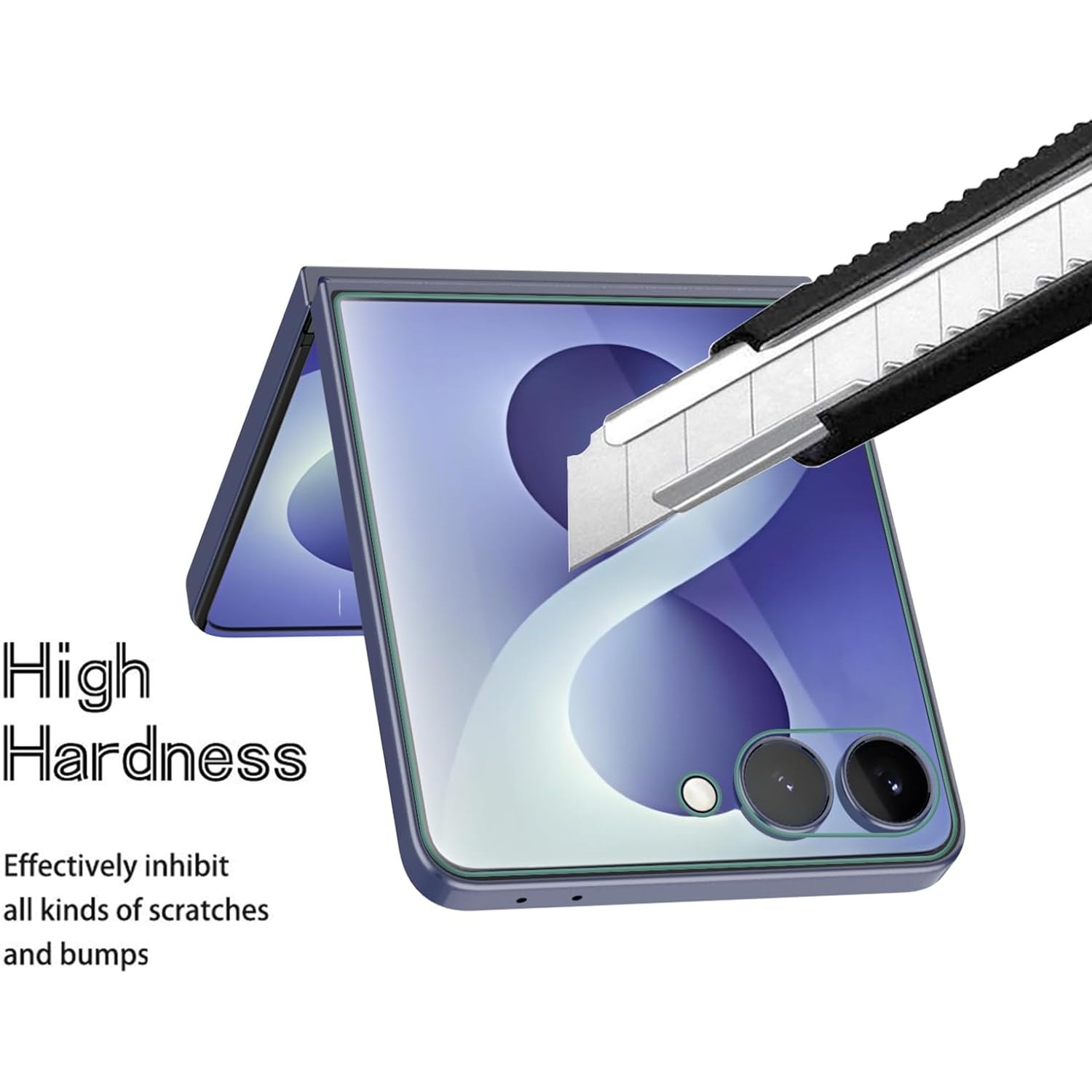 Folie sticla pentru Samsung Galaxy Z Flip8 111d Full Cover / Full Glue tempered glass - clear
