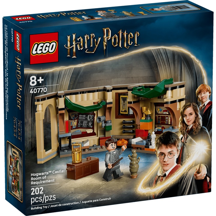 Set de constructie LEGO Harry Potter Hogwarts Castle Room of Requirement 40770, 202 piese, Multicolor