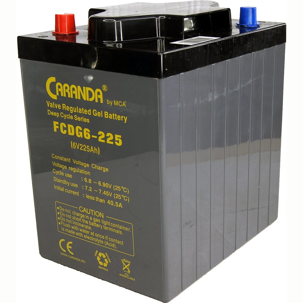 Acumulator 6V 225h FCDG6-225 AY Deep Cycle GEL