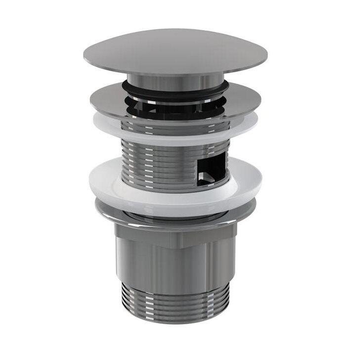 Ventil chiuveta click-clack metal