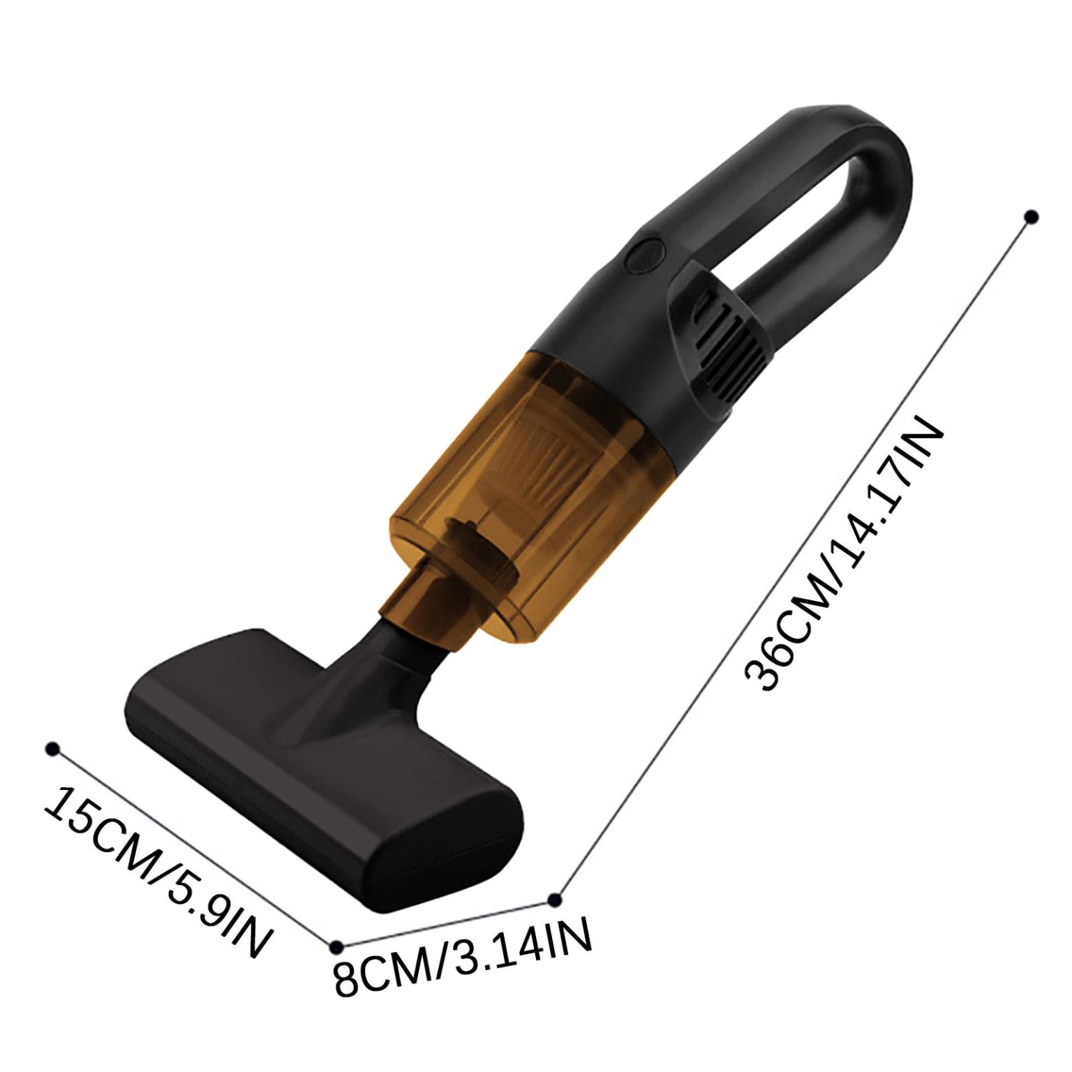 Aspirator portabil pentru saltea, multifunctional, 15x8x36cm, alb