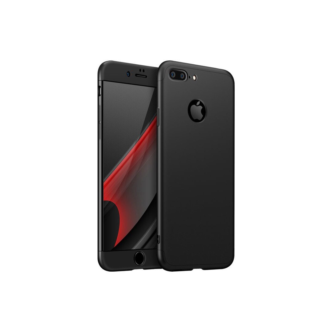 Husa iPhone 8 Plus GKK 360 Logo Cut Negru