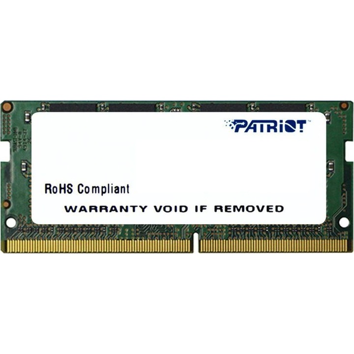 Memorie notebook Patriot, DDR4, 8GB, 2400Mhz, CL17, 1.2V
