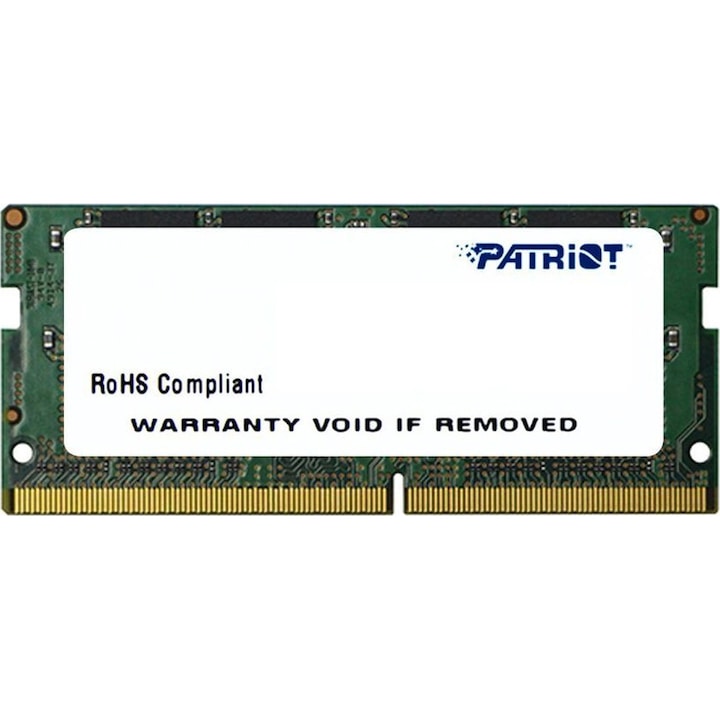 Памет за лаптоп Patriot, DDR4, 8 GB, 2400 Mhz, CL17, 1.2V