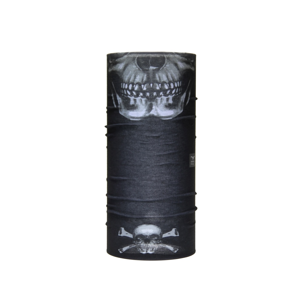 Bandana neck tube Naroo E3 Gri Skull