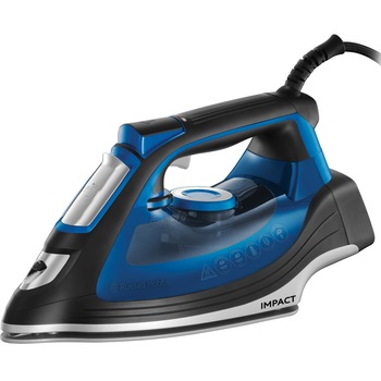 Fier de calcat Russell Hobbs 24650-56 Impact Iron, Talpa ceramica, 2400 W, 0.3 l, 160 g/min, Rezistent la impact, Albastru/Negru Fier de calcat Russell Hobbs 24650-56 Impact Iron, Talpa ceramica, 2400 W, 0.3 l, 160 g/min, Rezistent la impact, Albastru/Negru