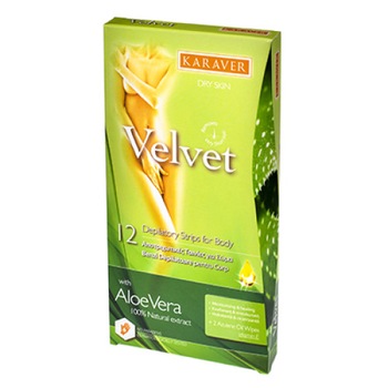 Benzi depilatoare corp, Karaver, cu ALOE VERA 12 buc +2 servetele Benzi depilatoare corp, Karaver, cu ALOE VERA 12 buc +2 servetele