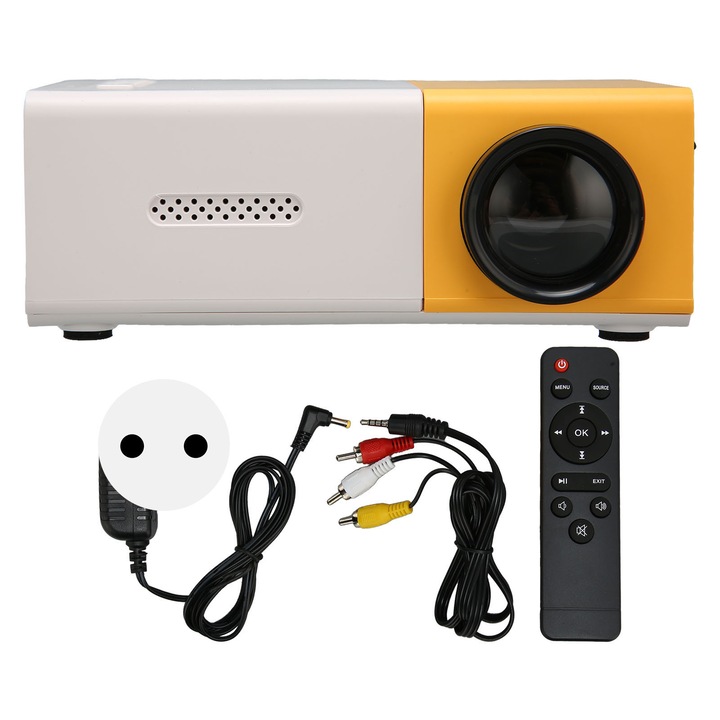 Mini projektor HD 1080P filmekhez USB HDMI-vel