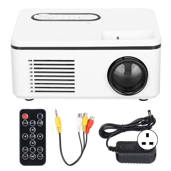 Mini projektor otthoni mozi szórakoztatáshoz LED 1080P