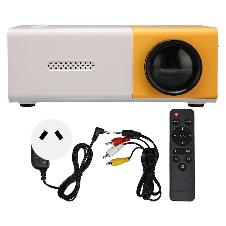Mini projektor HD 1080P filmekhez USB HDMI-vel