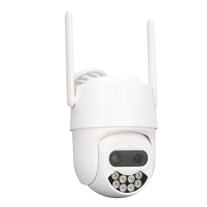 Външна камера за наблюдение 1080P безжична WiFi куполна