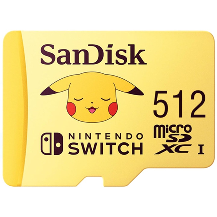 Card de memorie Micro SDXC 512GB cu adaptor de dimensiune completa, viteza de citire de pana la 100 MB/s, pentru tableta, telefon mobil, camera, sistem audio auto, consola de jocuri, camera de bord si drona