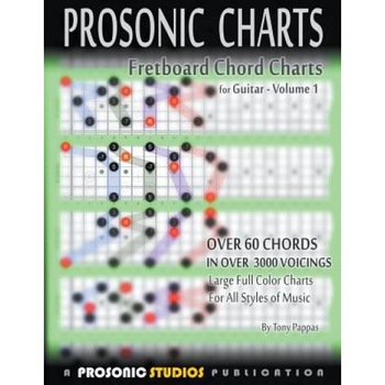 Fretboard Chord Charts for Guitar - Volume 1, Tony Pappas (Author) Fretboard Chord Charts for Guitar - Volume 1, Tony Pappas (Author)