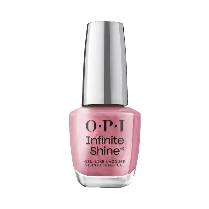 Lac de unghii cu efect de gel, Opi, IS Aphrodites Pink Nightie, 15ml