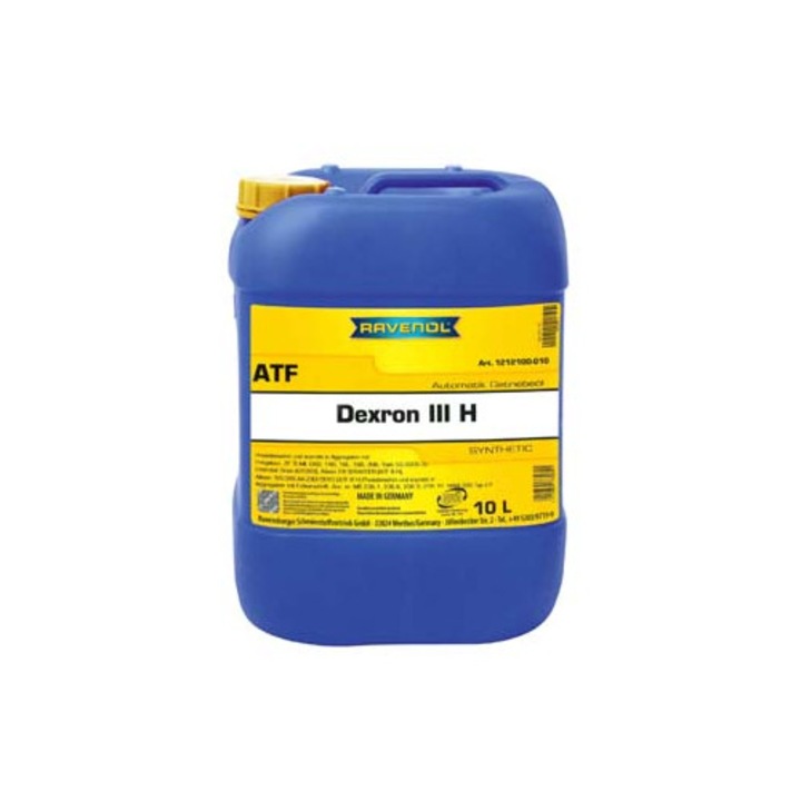Ulei cutie viteze Ravenol ATF Dexron H III 10L sintetic