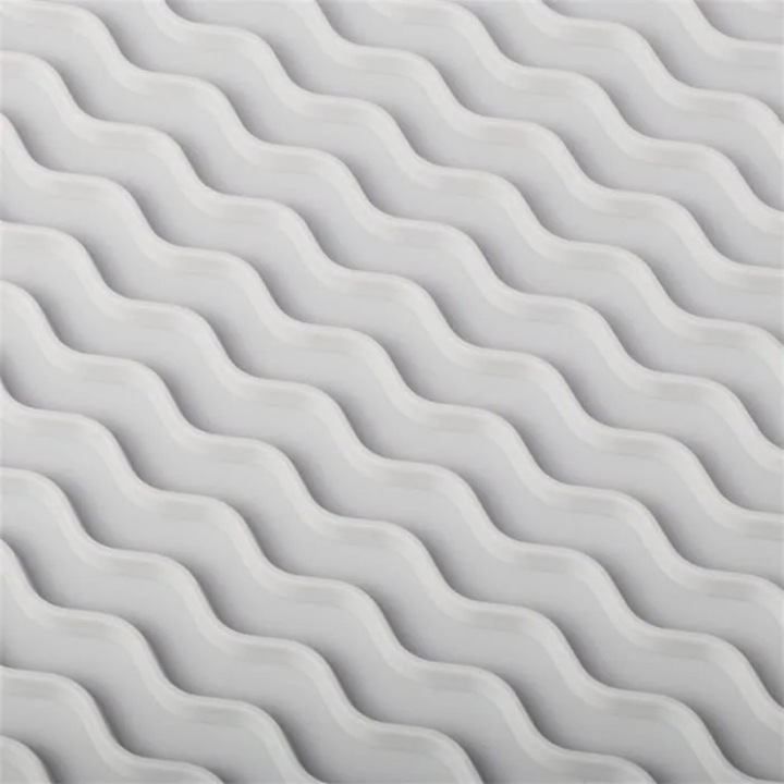 Pad anti-picurare din silicon, gri, 30x40cm, pentru scurgator vase