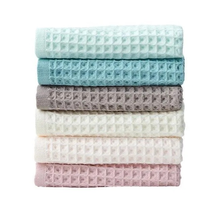 Set 4 prosoape bumbac 34x74cm multicolor
