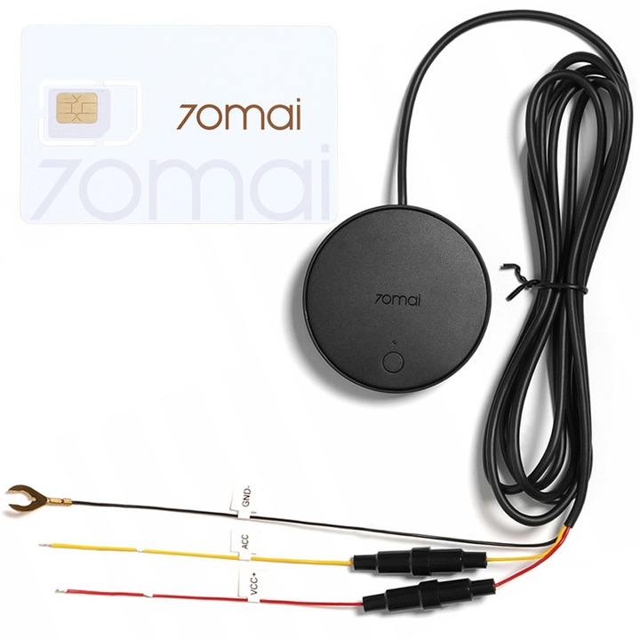 70mai UP04 4G parkolási mód tápkészlet, USB-C, fekete